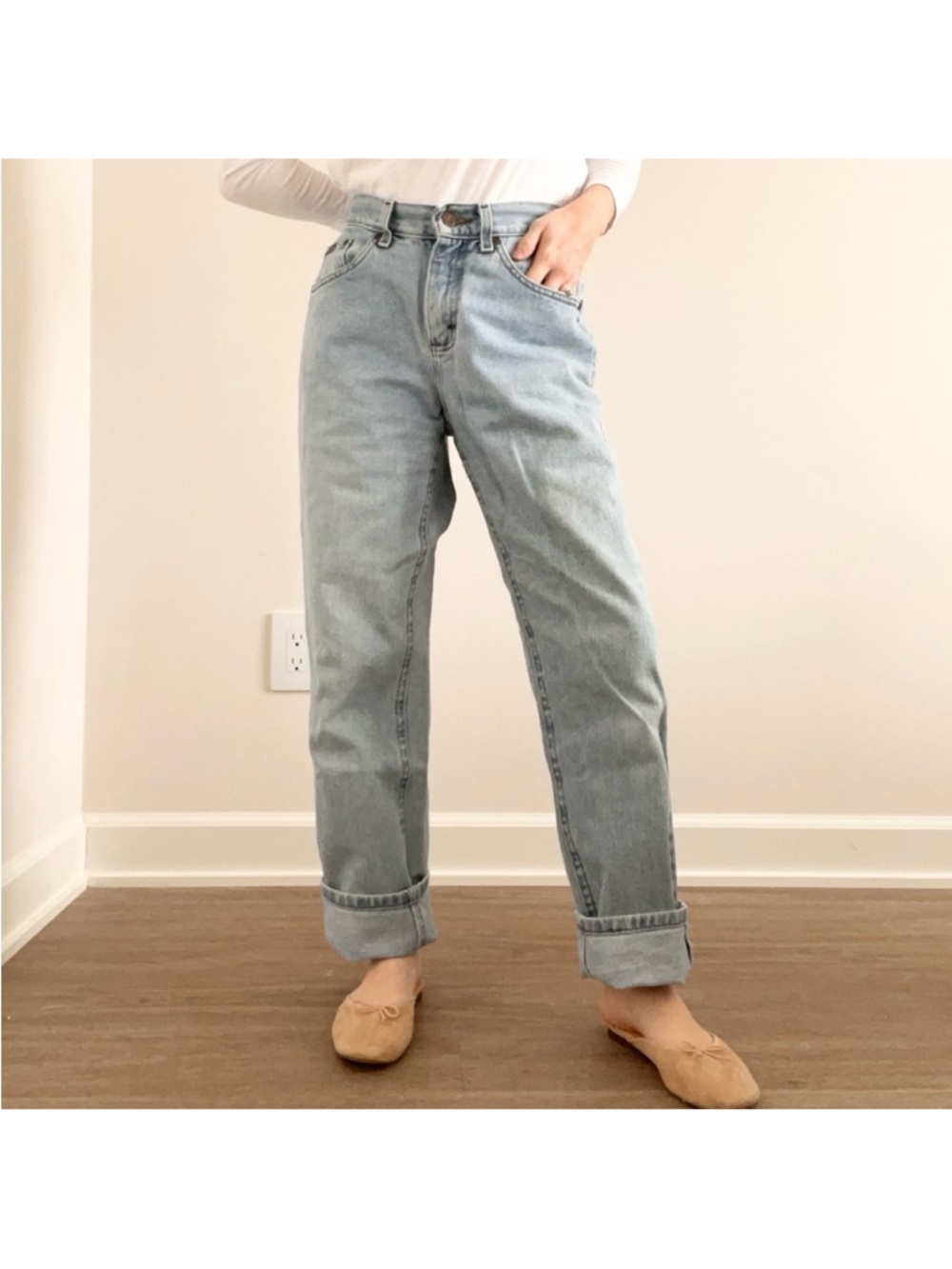 Riders by Lee Light Blue Boyfriend Jeans
